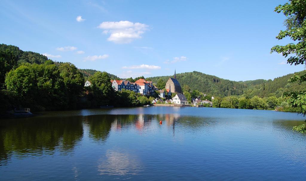 Wohnung Weitblick Haan Esterno foto
